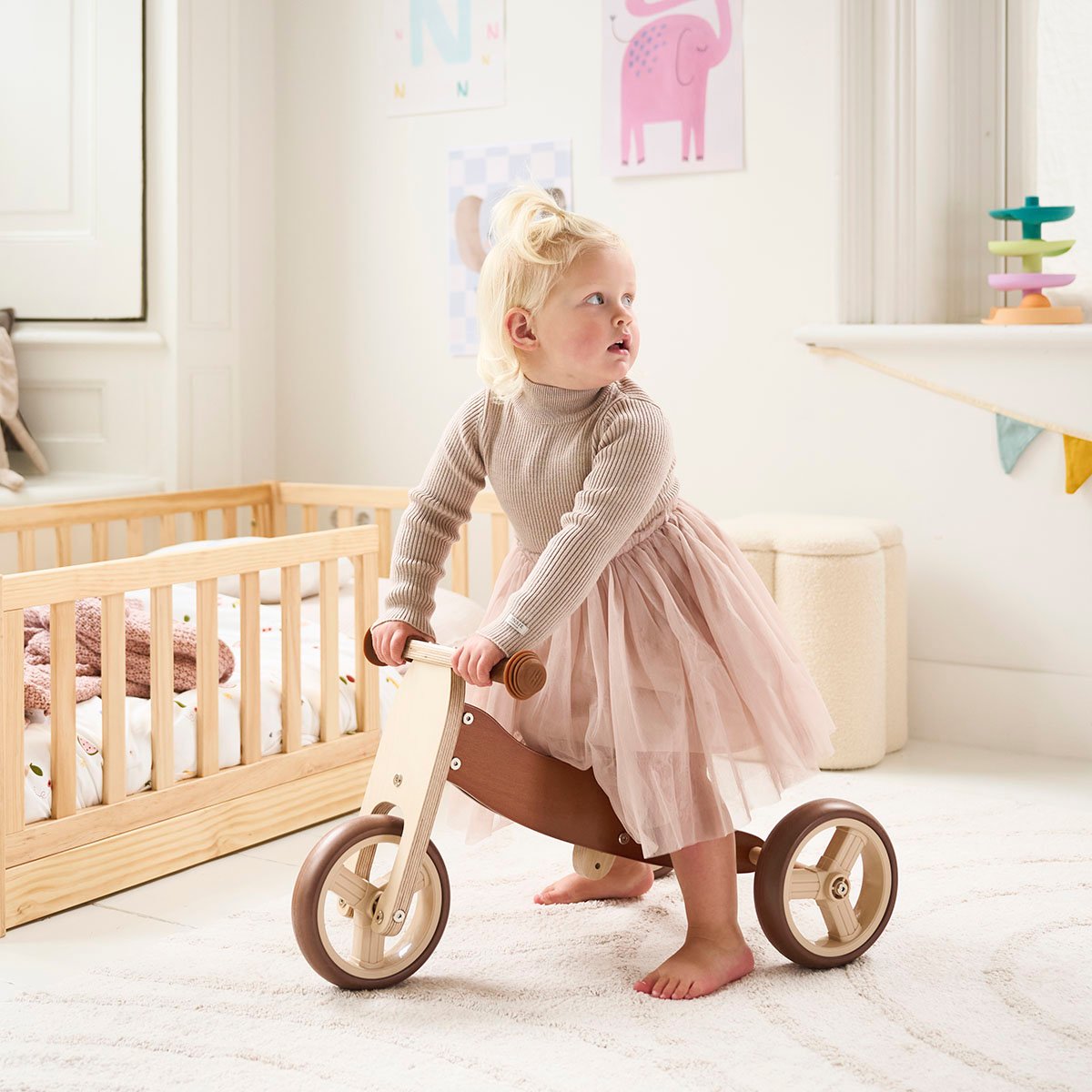 Draisienne VROUM marron, PETITE AMELIE