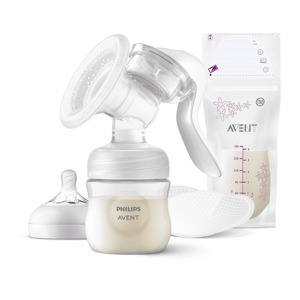 Kit tire lait simple manuel blanc, PHILIPS AVENT