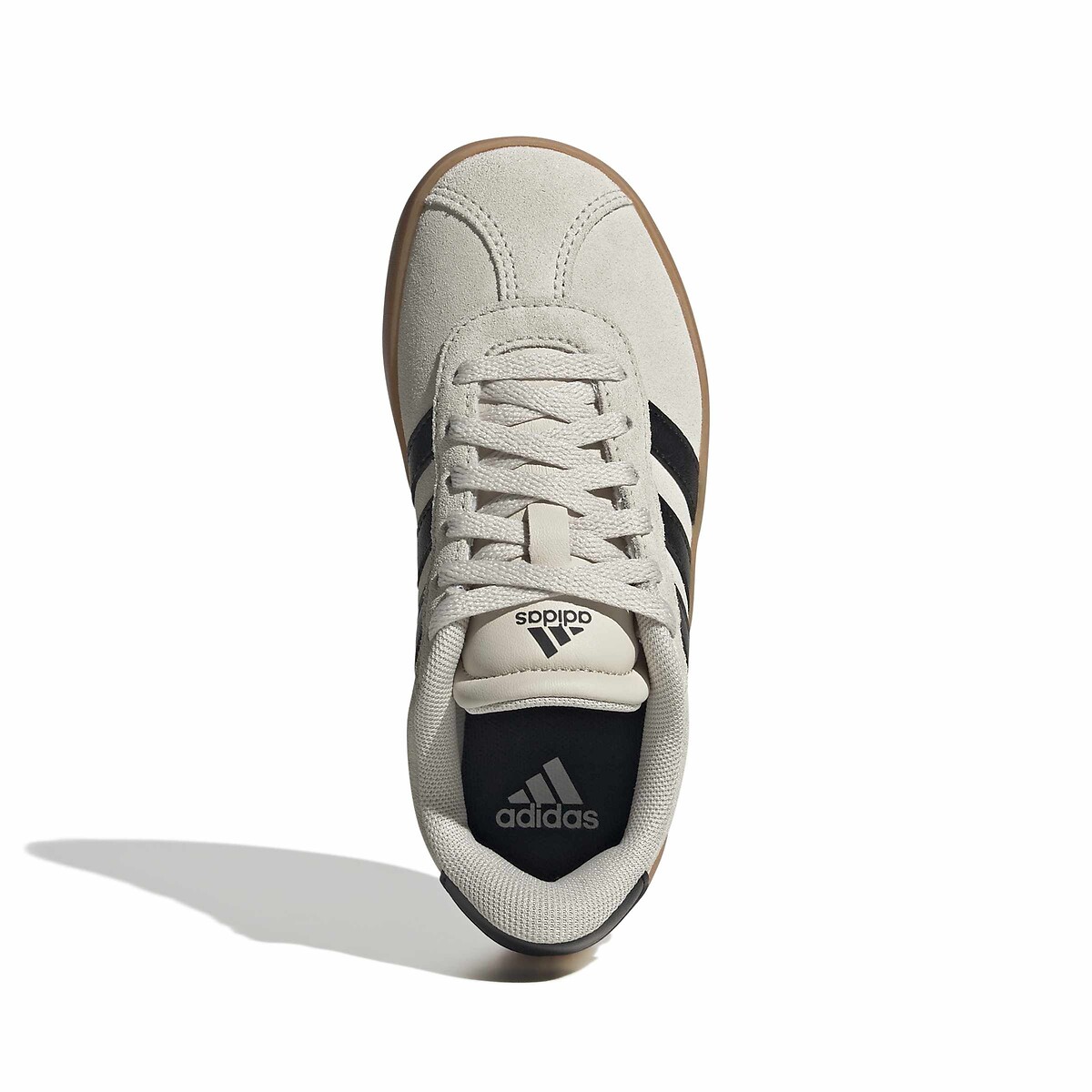 Baskets cuir VL Court 3.0 taupe, ADIDAS SPORTSWEAR
