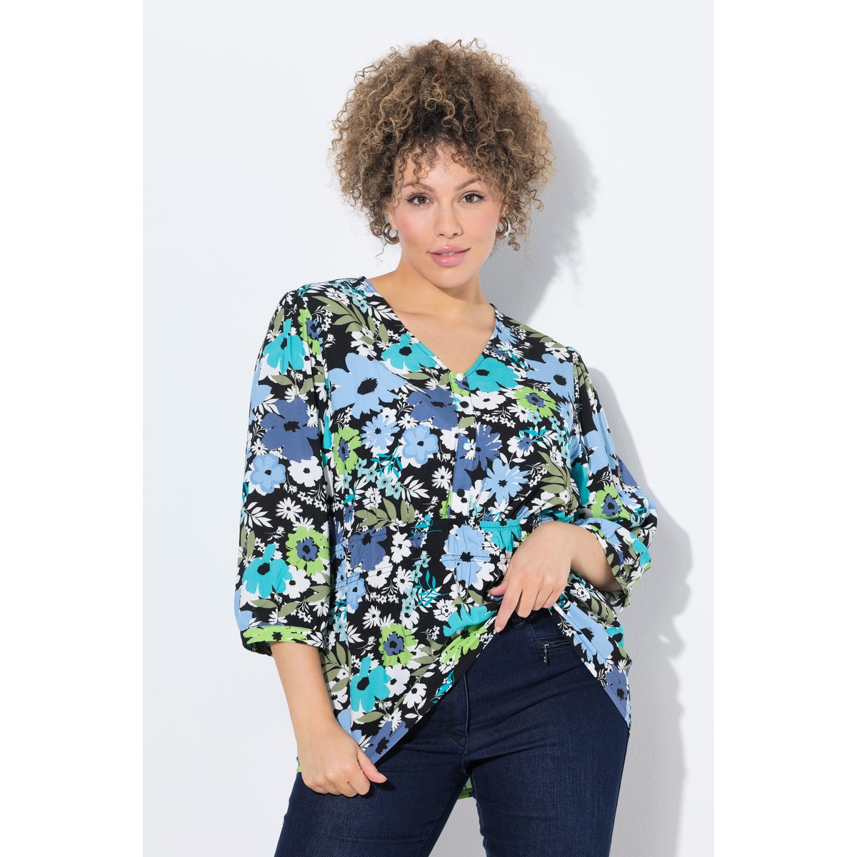 Blouse noir, ULLA POPKEN