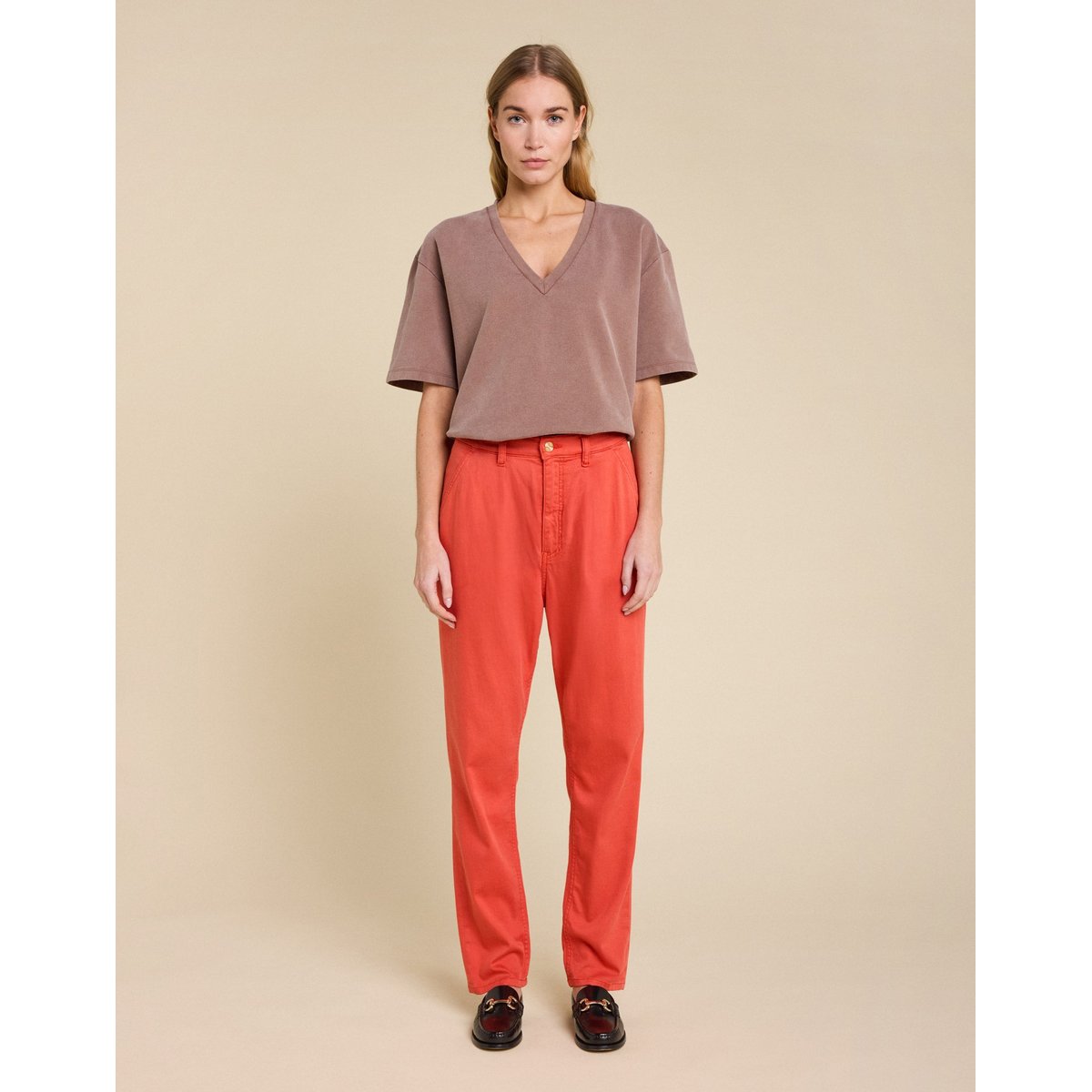 Pantalon Chino Coco ORANGEADE orange, PULLIN