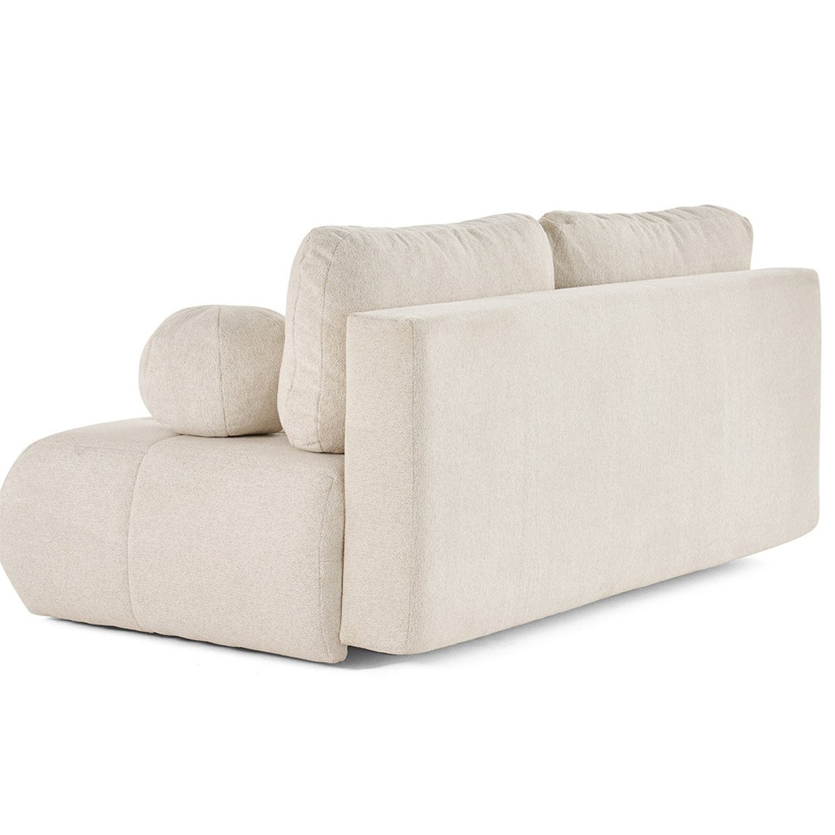 Canapé Convertible 3 places - BOWIE beige, BEST MOBILIER