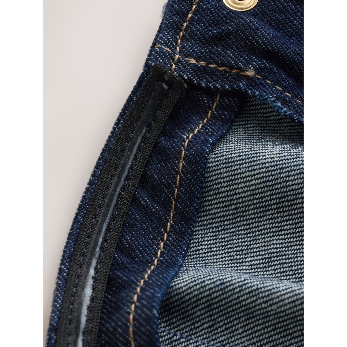 Gilet bustier bleu jean délavage bleu, NEXT