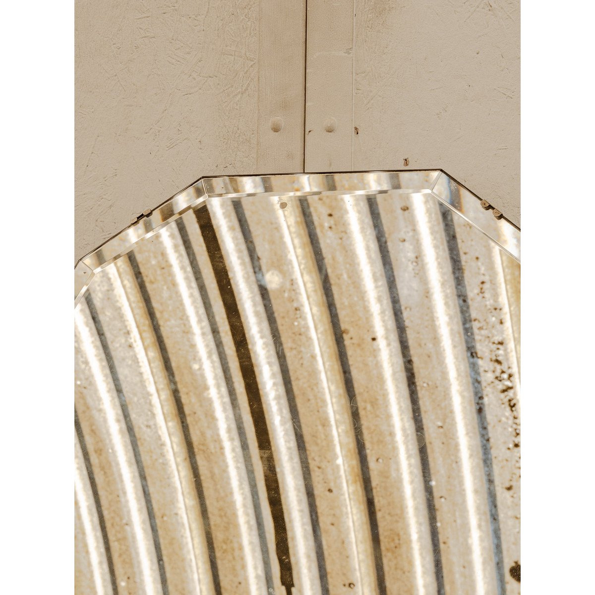 Miroir Art déco en bois Igor N°1019 - Bon état bois foncé, DEBONGOUT