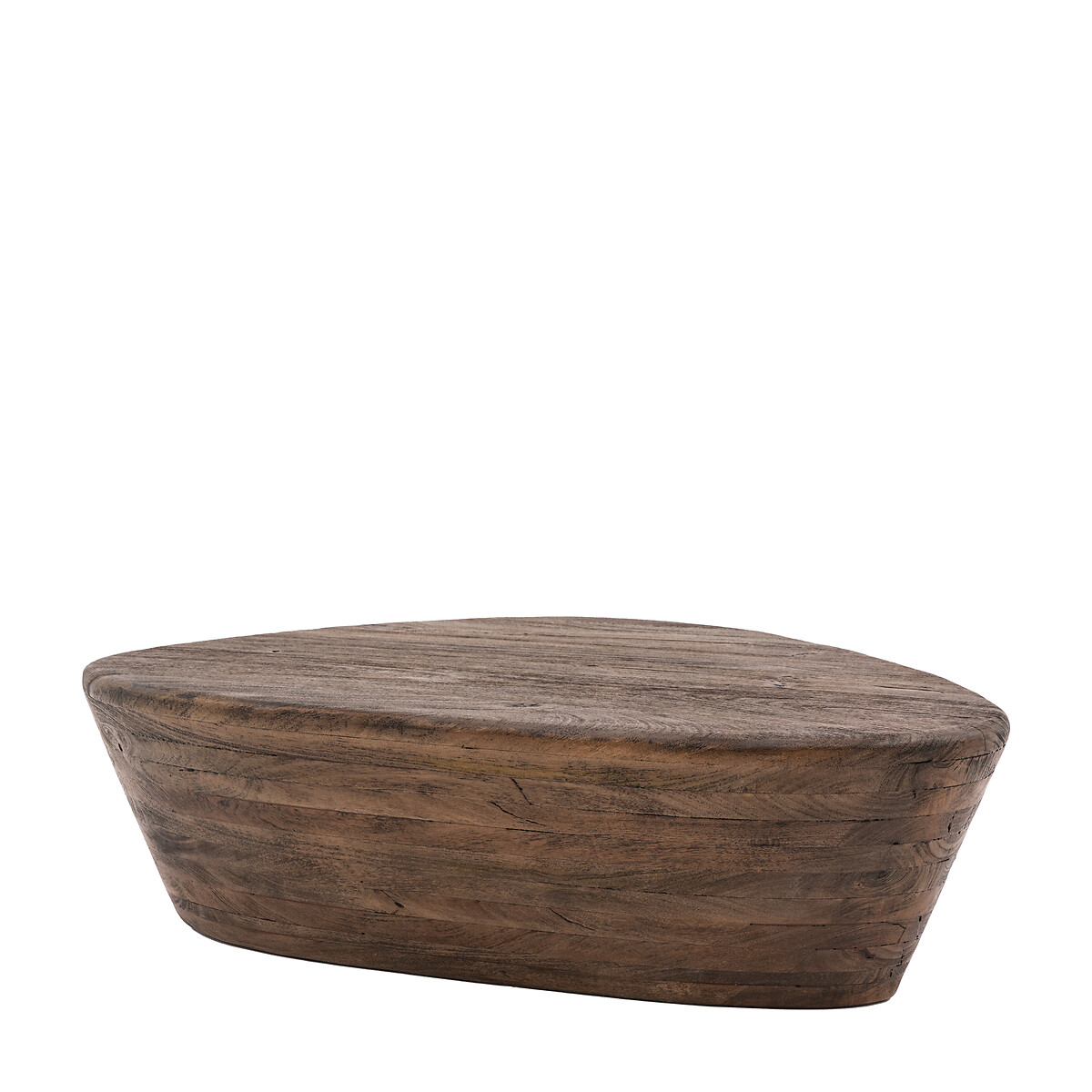 Ozark Rustic Mango Wood Coffee Table dark wood, SO'HOME