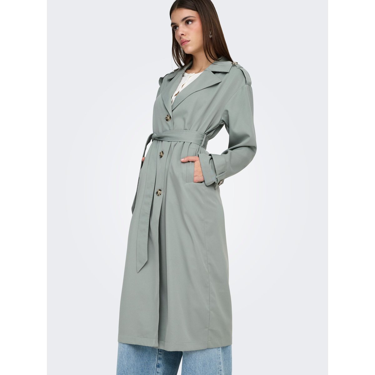 Trench Coat wrought iron, ONLY