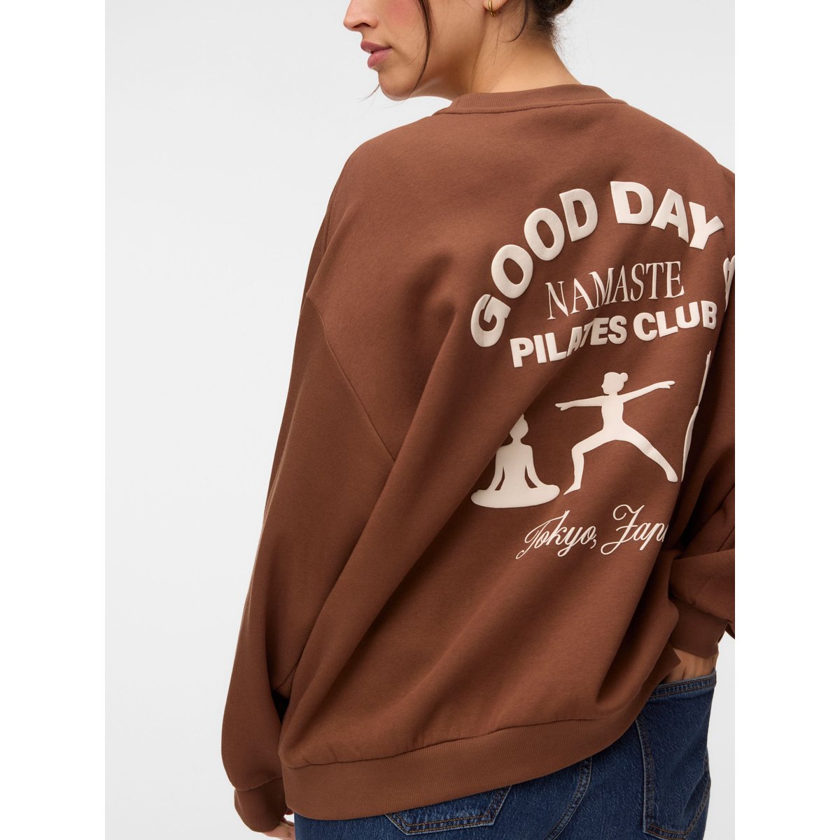 Sweat-Shirt cocoa brown, VERO MODA