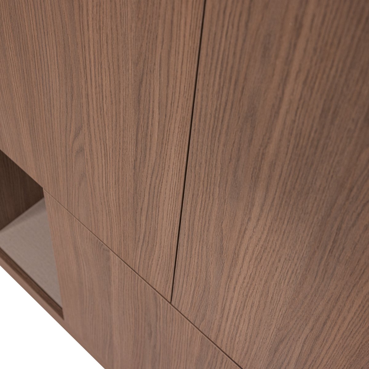 Armoire en décor chêne BUILD brun, WOOOD