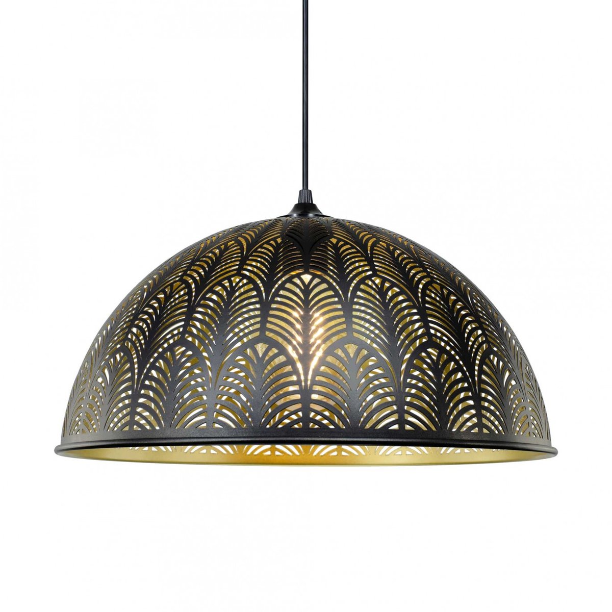 Suspension métal fer, OSENI noir brillant, C-CREATION