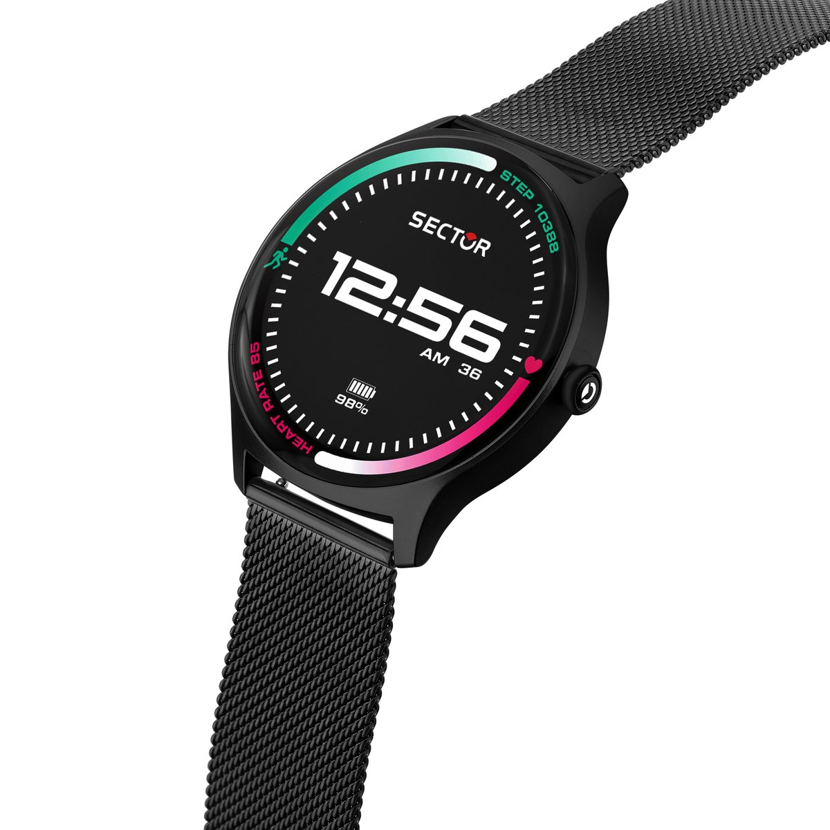 Smartwatch S-06 noir, SECTOR NO LIMITS