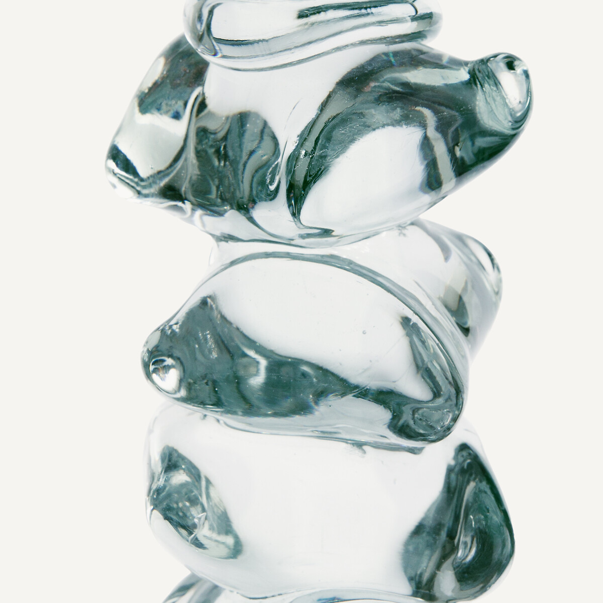 Qimera Transparent Glass Candlestick H35cm transparent, AM.PM