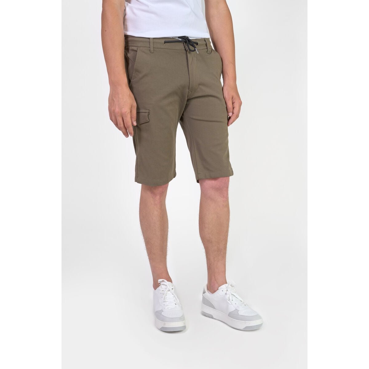 Bermuda short TONY khaki, LE TEMPS DES CERISES