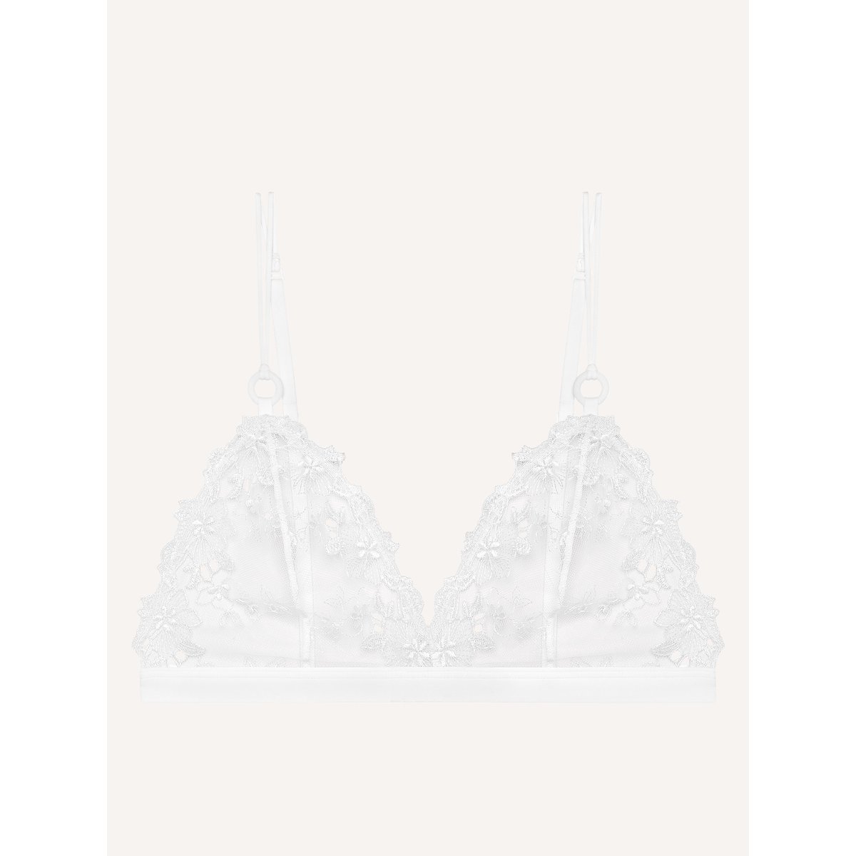 Soutien-gorge corbeille sans armatures sans coques CALYPSO blanc, PASSIONATA