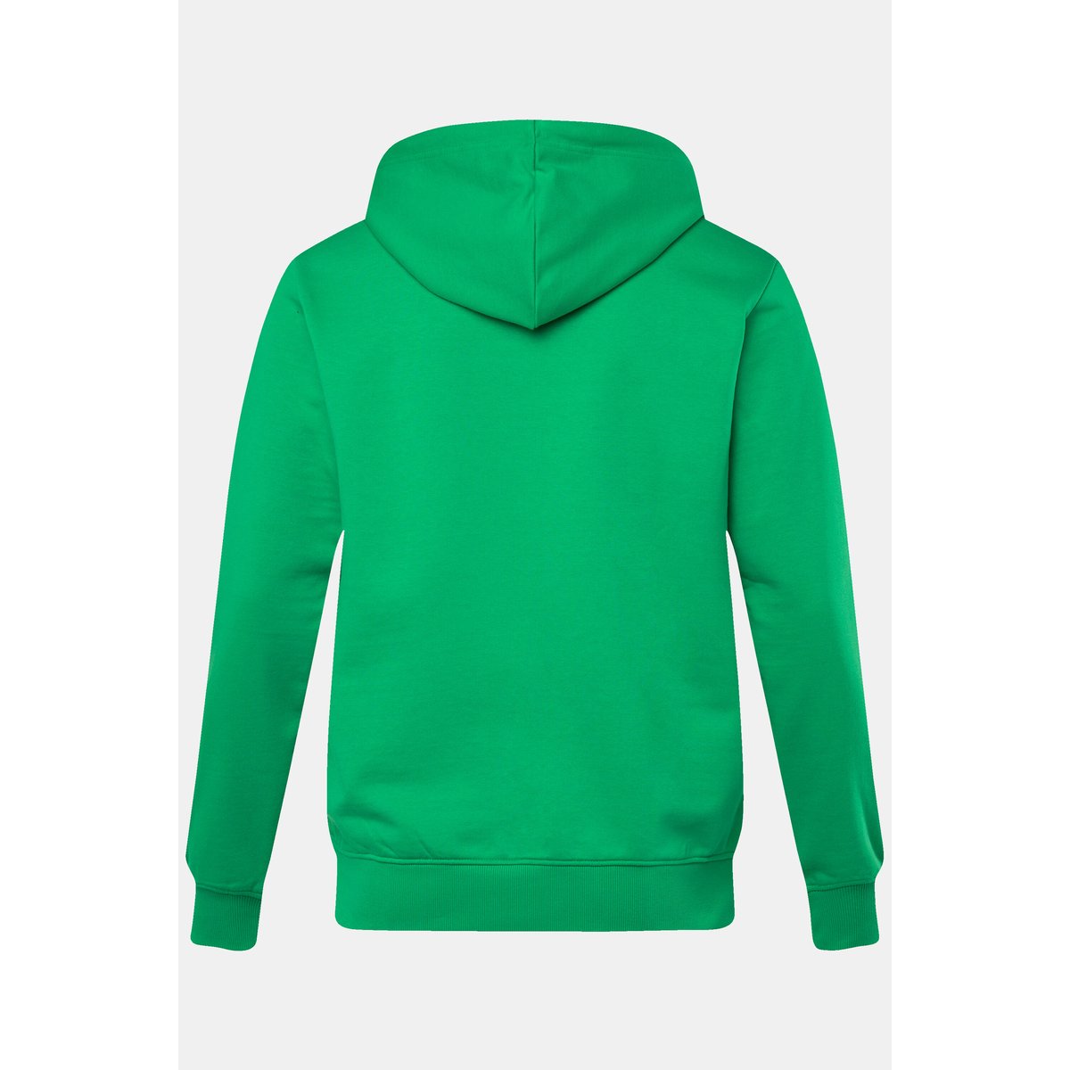 Gilet à capuche en molleton avec flocages fougère verte, JP1880