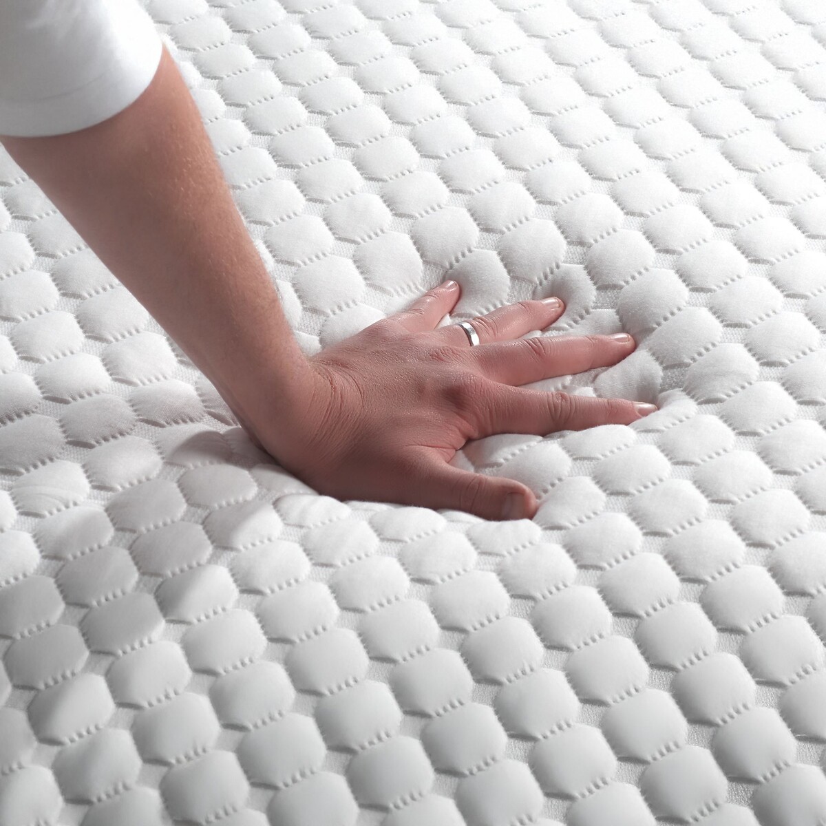 SleepSoul Paradise Pocket Sprung Mattress white/grey, SLEEPSOUL