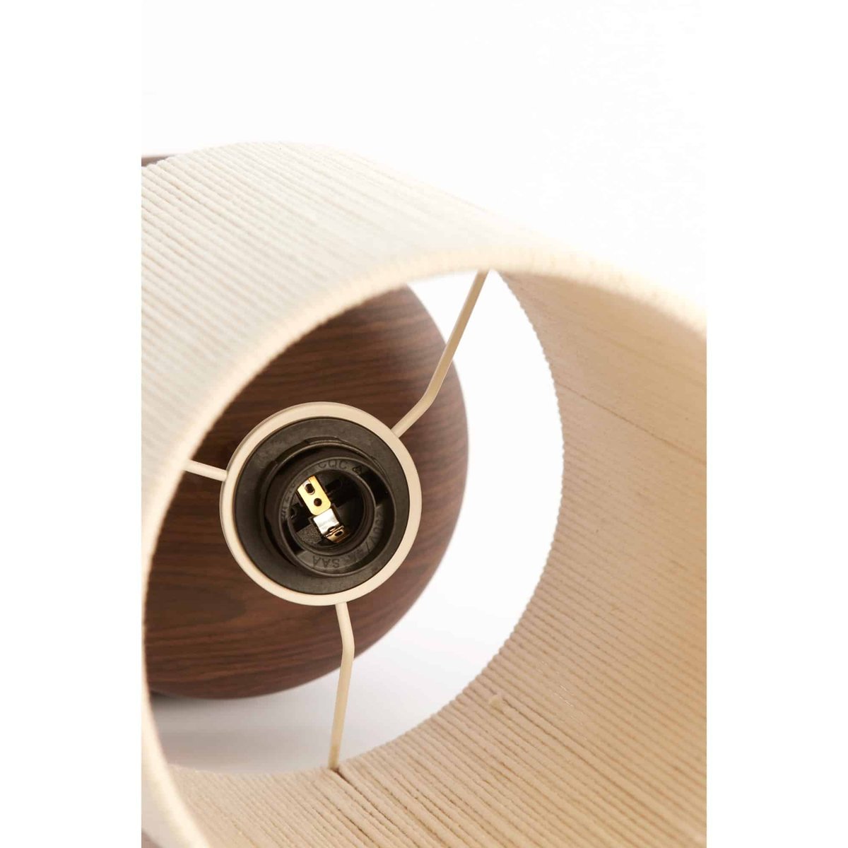 Lampe À Poser Métal DANIALO crème, LIGHT & LIVING