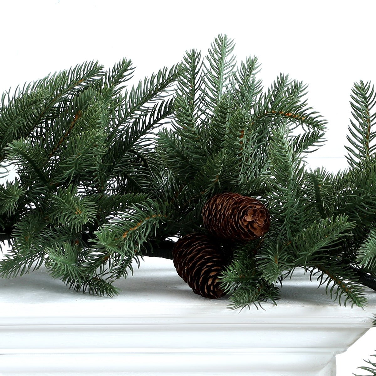 Guirlande de pin de noël artificielle L180 vert, SIA