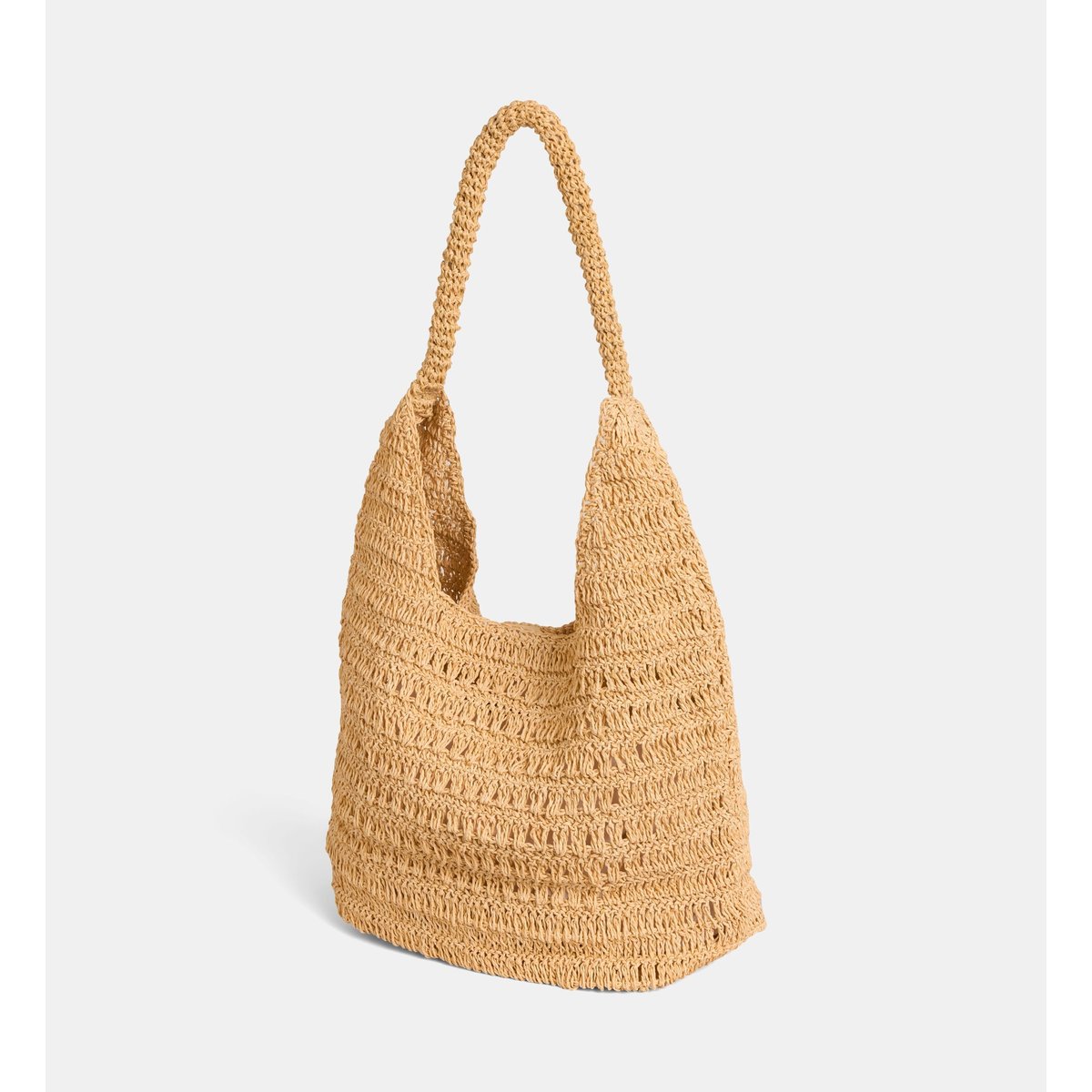 Sac à main anastasia épaule effet raphia naturel, GALERIES LAFAYETTE