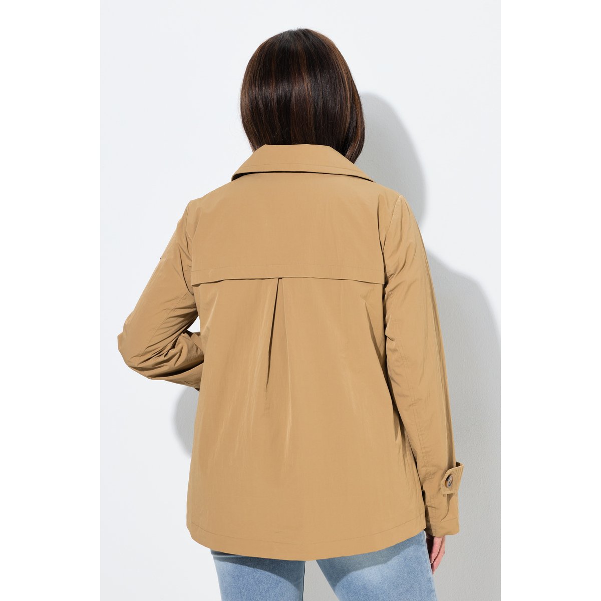 Trench court HYPRAR, matière déperlante beige, ULLA POPKEN