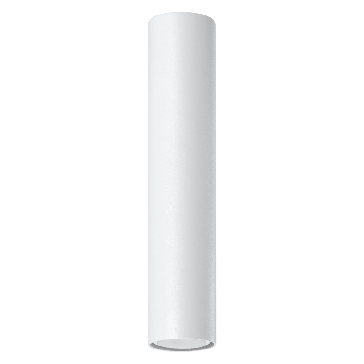 Plafonnier Acier Blanc GU10 1 Lagos 30 blanc, EDEN