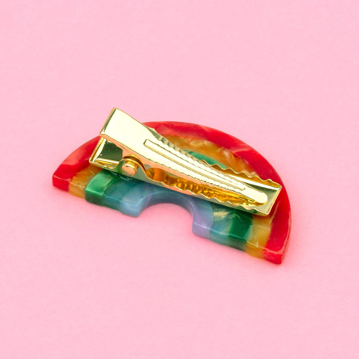 Barrette ARC-EN-CIEL multicolore, COUCOU SUZETTE