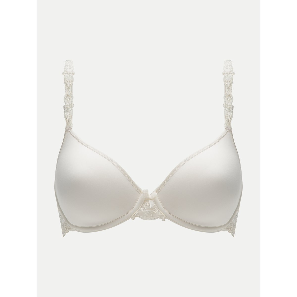 Soutien-gorge mémoire de forme emboîtant CHAMPS ELYSEES ivoire, CHANTELLE