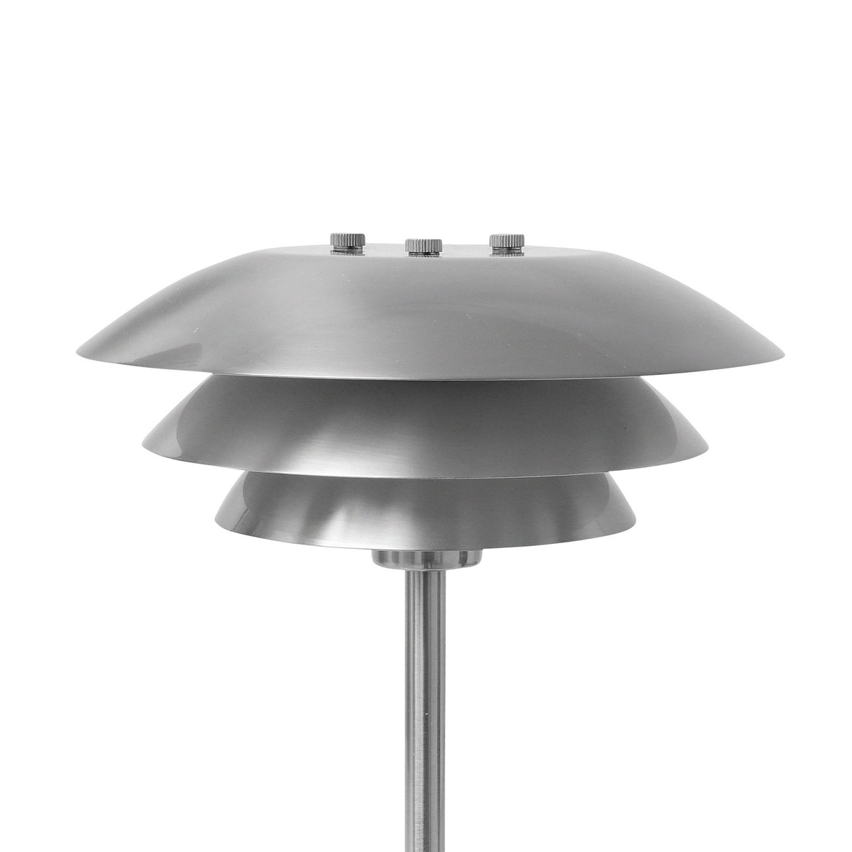 Lampe à poser en acier brossé Pisa, H 30 cm argent, DYBERG LARSEN