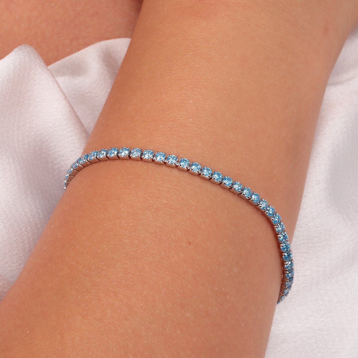 Bracelet en argent 925 AURORA argent, BLUESPIRIT