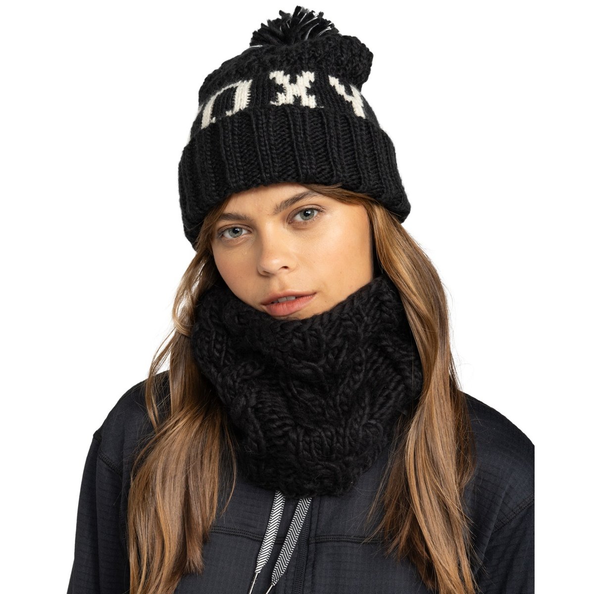 Bonnet à revers TONIC. noir true black, ROXY