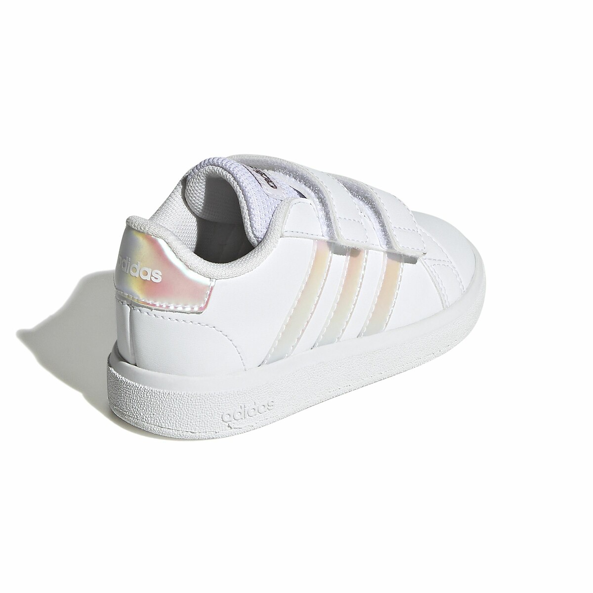 Baskets Grand Court 2.0 blanc/rose irisé, ADIDAS SPORTSWEAR