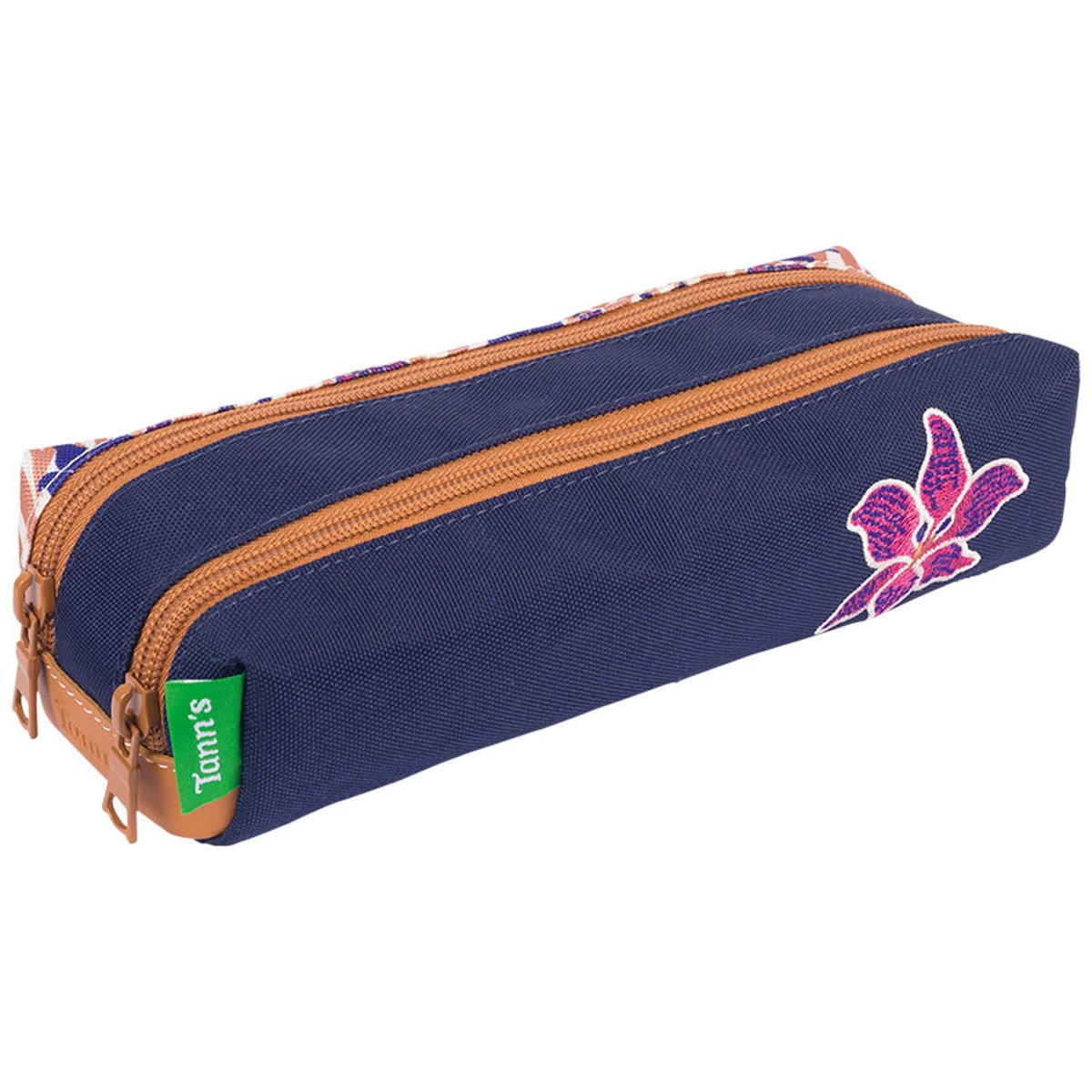 Trousse double compartiment violet, TANN'S
