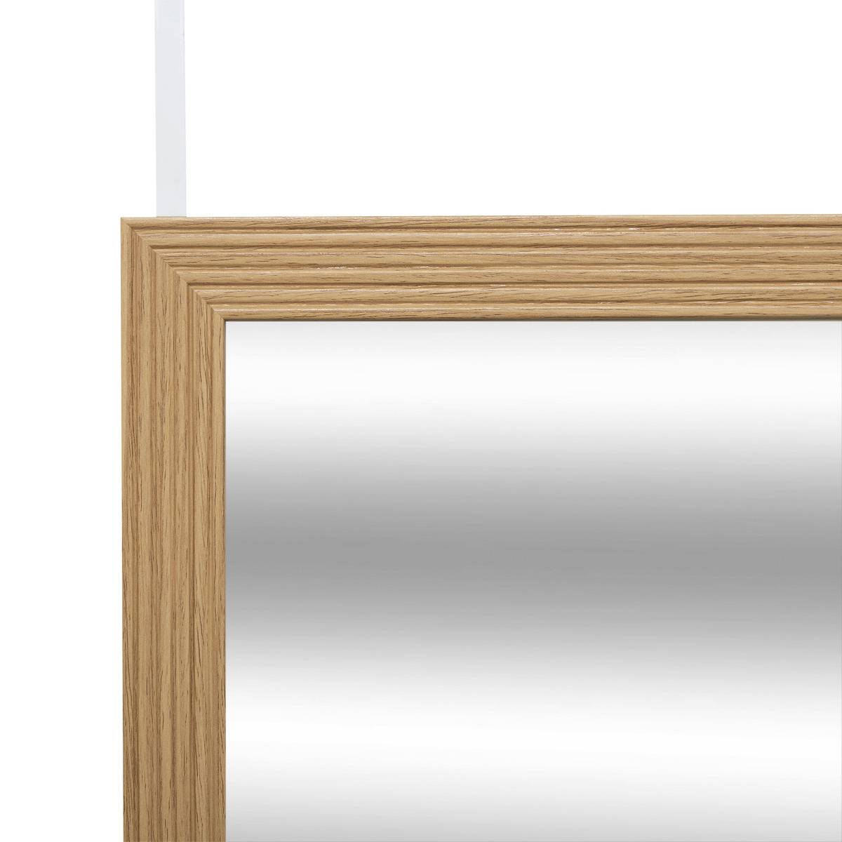 Miroir à suspendre au-dessus de la porte TASSO marron, 5FIVE SIMPLY SMART