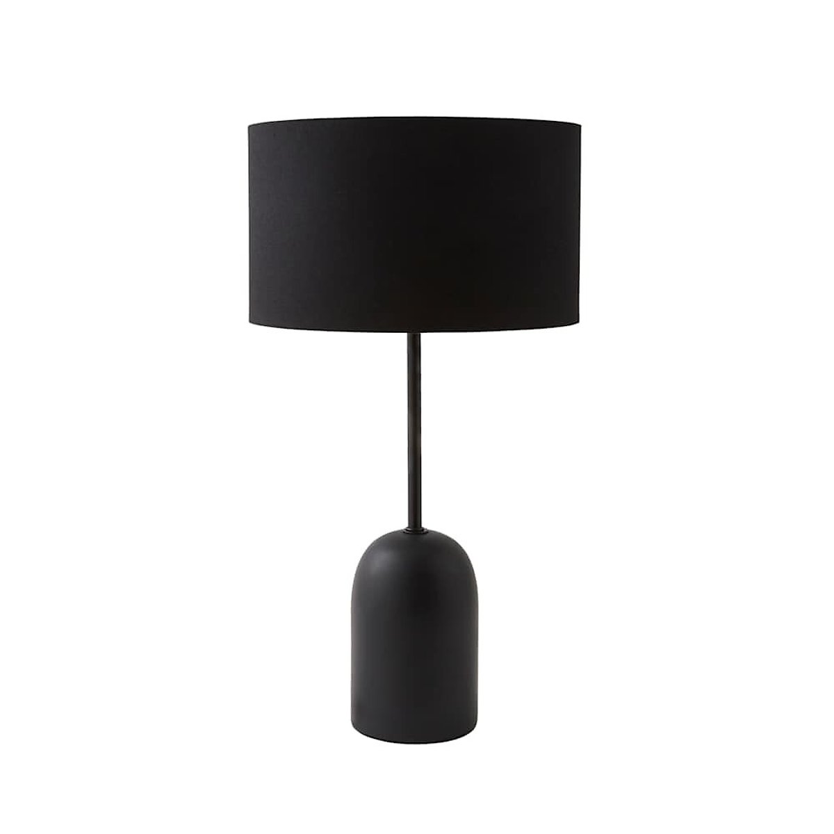 Kory Dome Table Lamp with Drum Shade black, ÉDITÉ