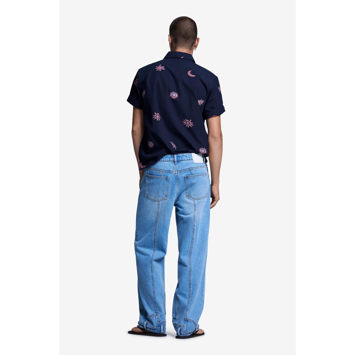Jean long bleu clair, DESIGUAL