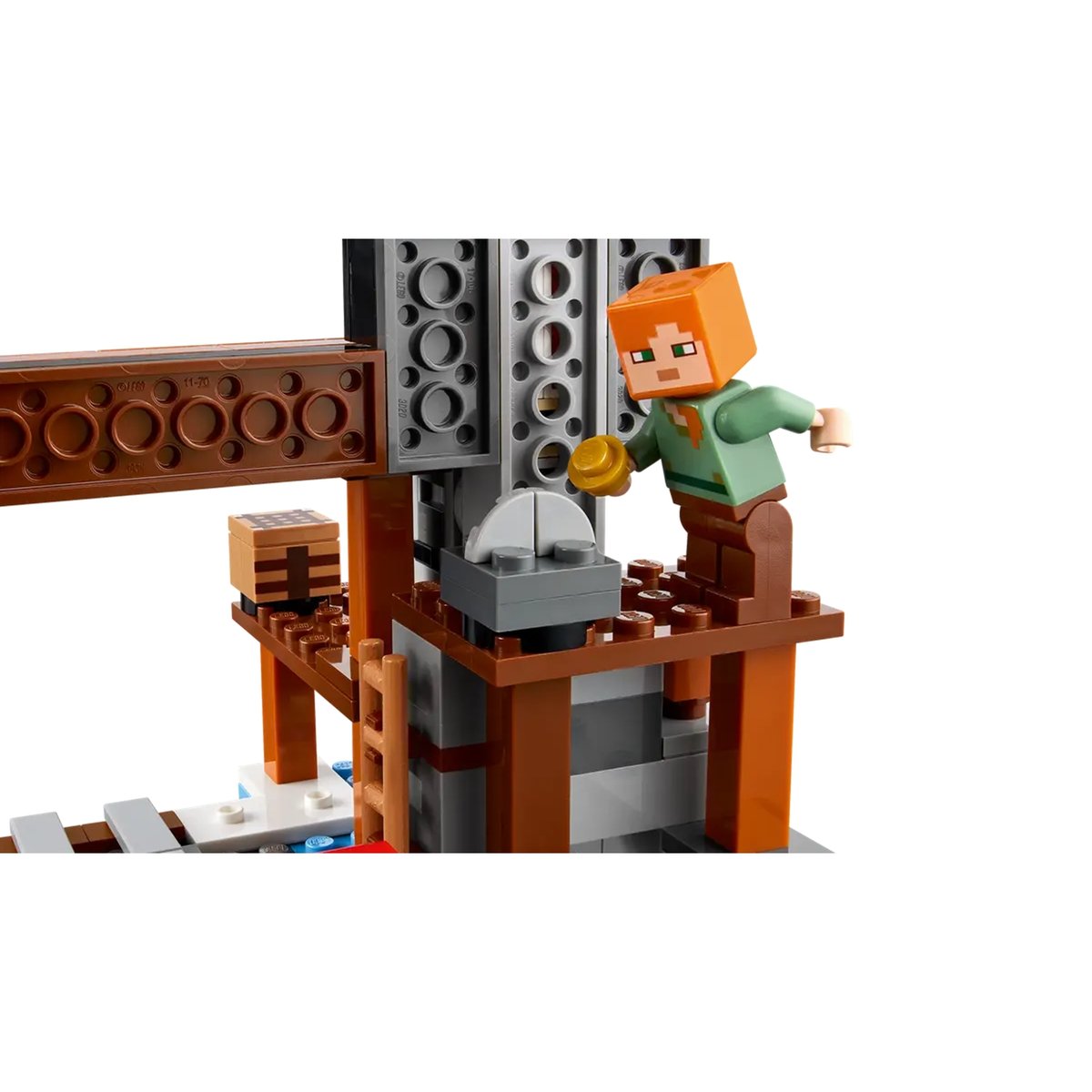 LEGO Minecraft - Set de construction La mine en forme de pioche - 21277 pour enfants multicolore, LEGO