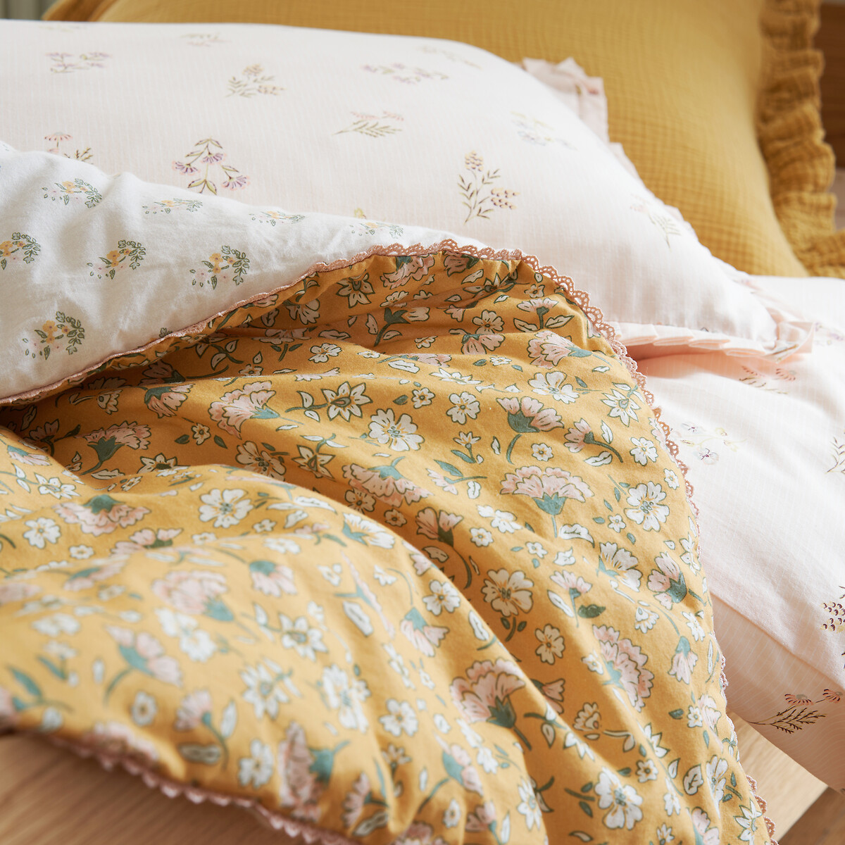 Édredon coton lavé, Rosalie multicolore, LA REDOUTE INTERIEURS