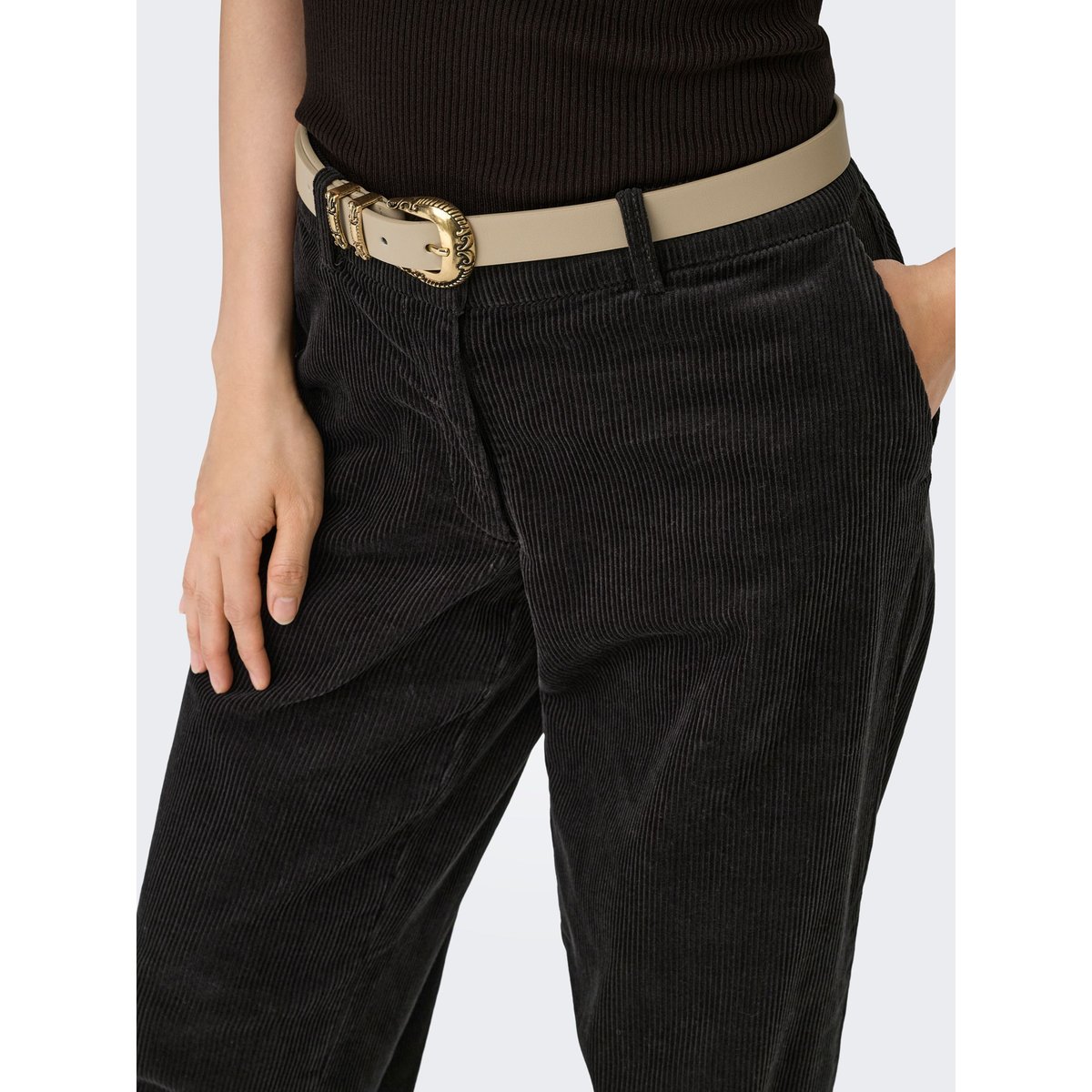 Pantalon marron - chocolate torte 1, JDY