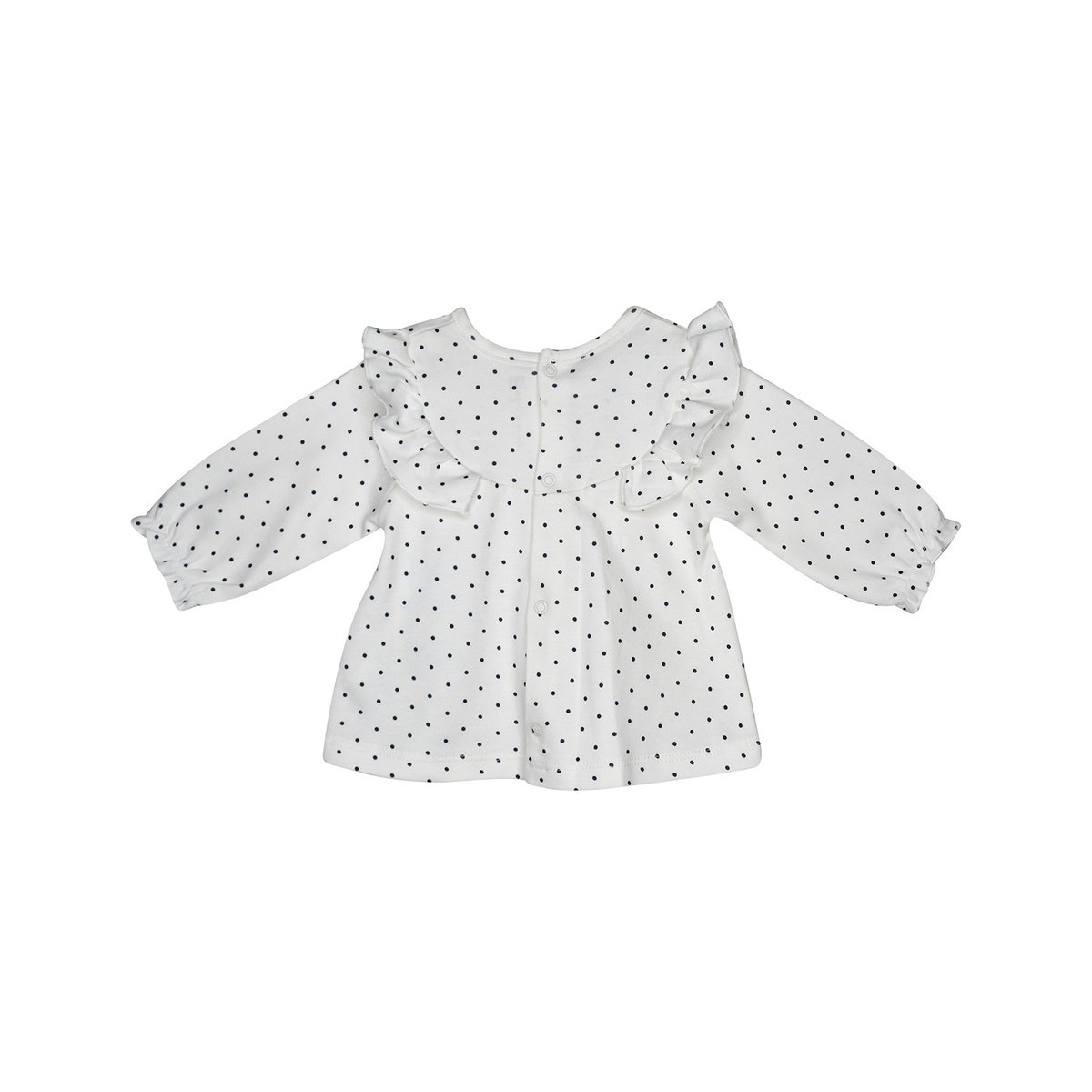 Tunique bebe maille + pantalon fadilla blanc, SUCRE D'ORGE