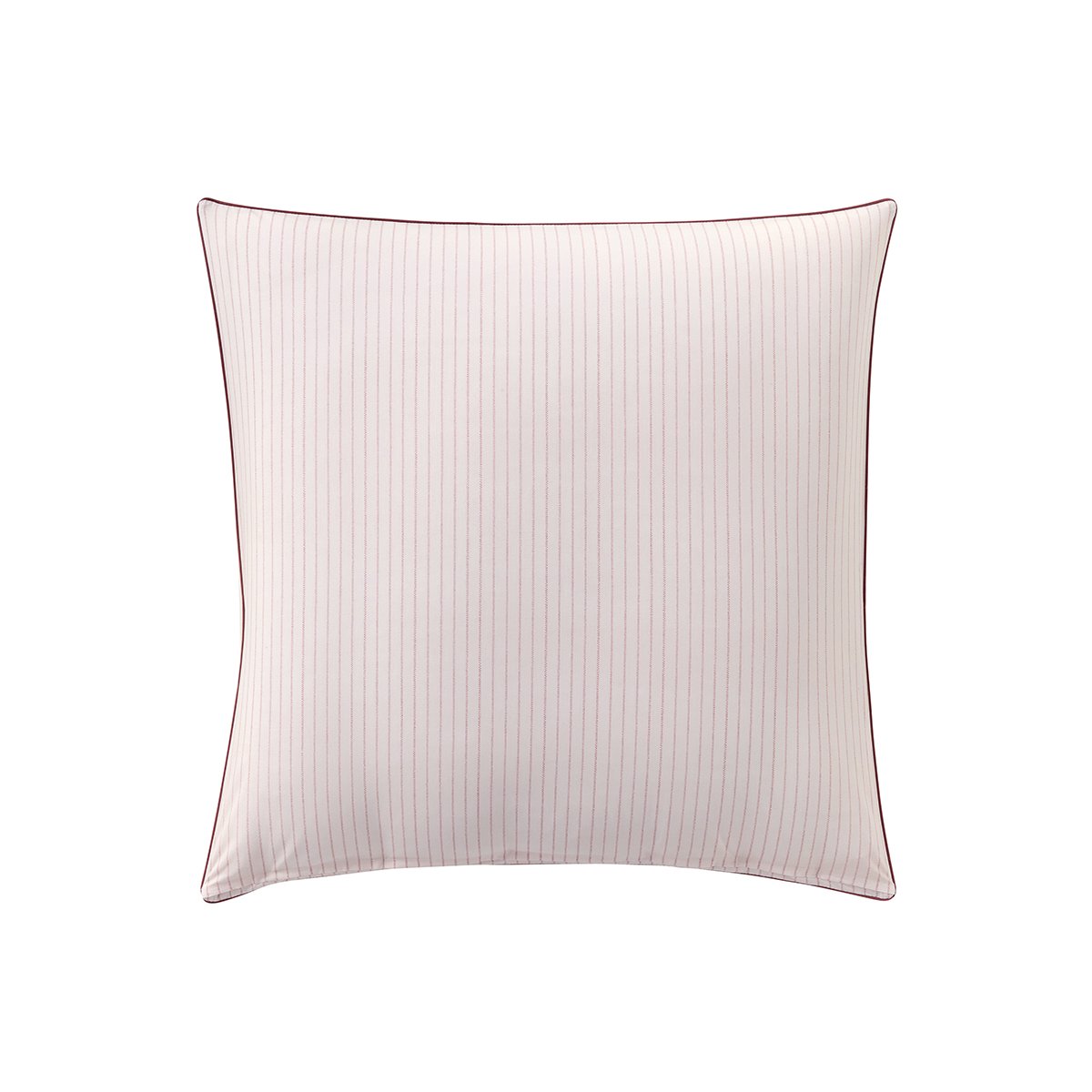 Taie d'oreiller imprimée en percale de coton, DÉLICATESSE rose foncé, ESSIX