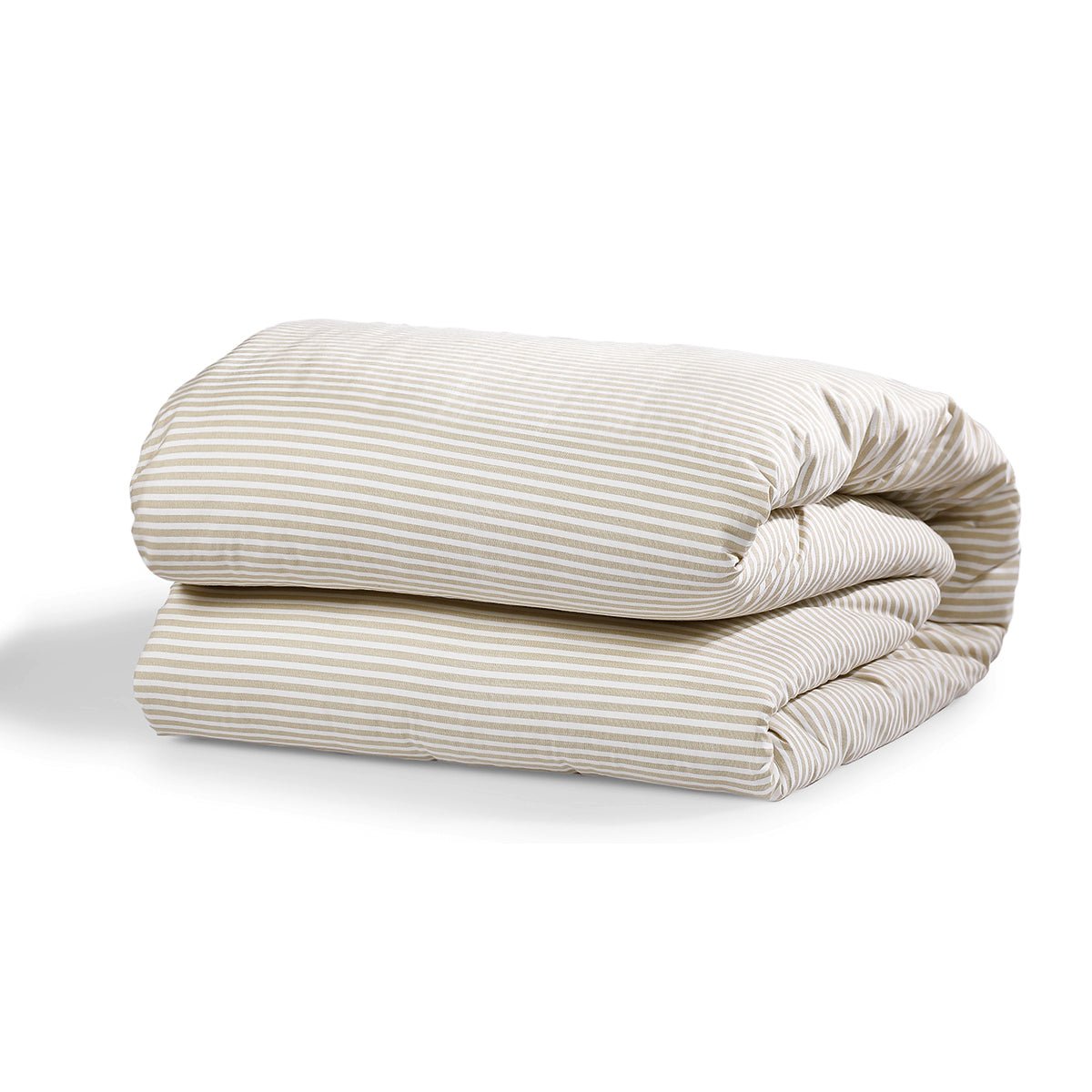 Parure + taies 50x70 coton lavé LUNAR sable, FEBRONIE