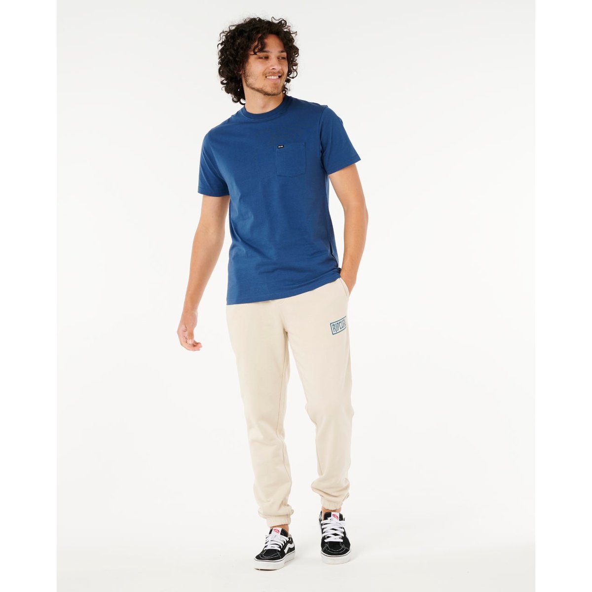 Pantalon de Jogging MADE FOR blanc vintage, RIP CURL