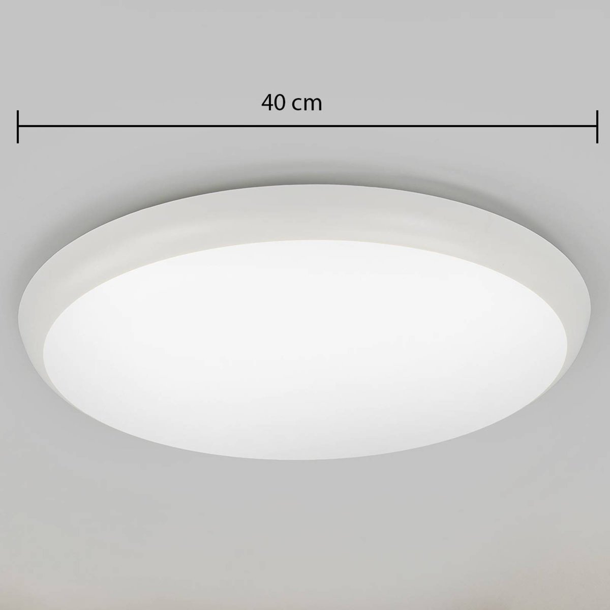 Plafonnier moderneLED, Augustin blanc, ARCCHIO