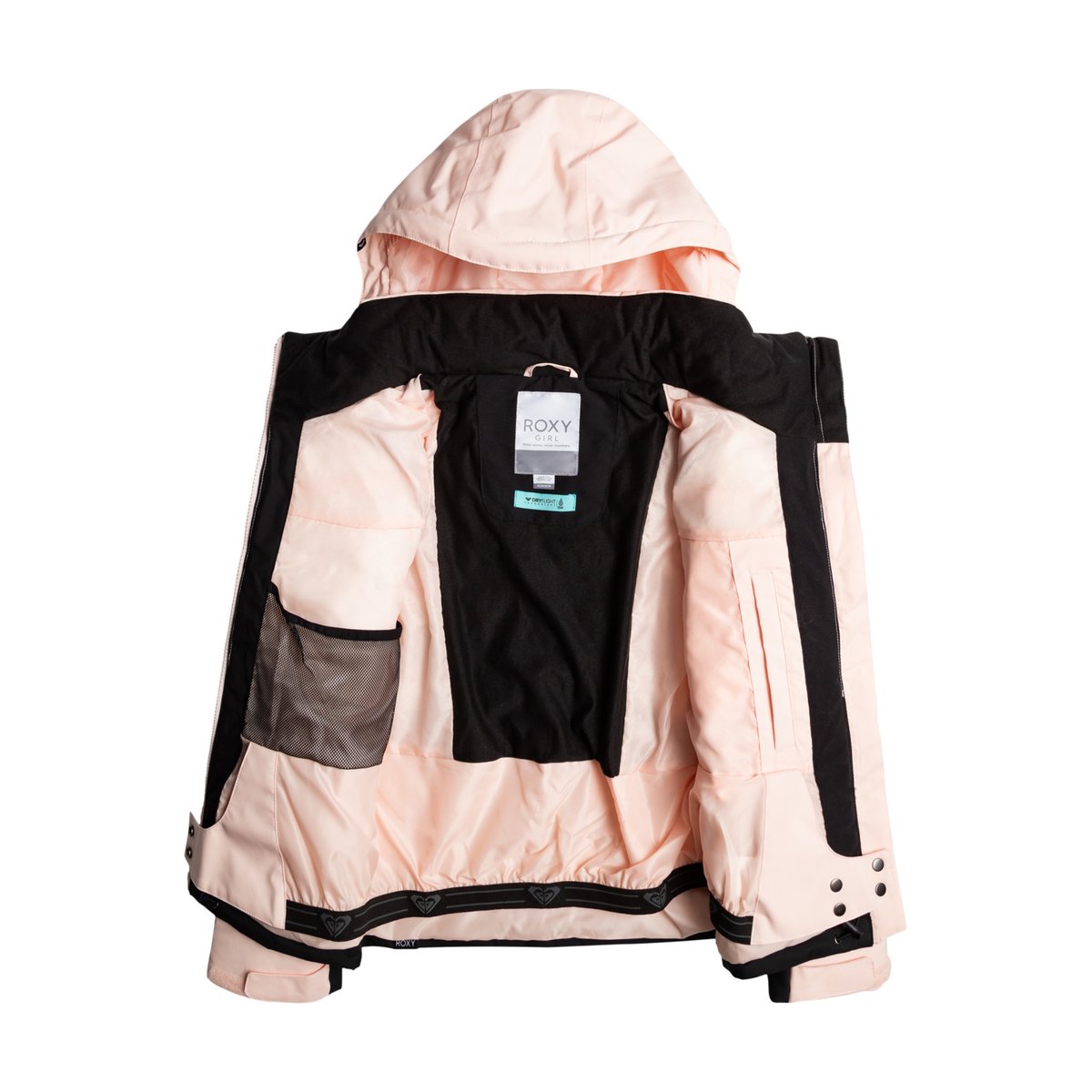 Veste de snow. noir true black lluvia rg, ROXY