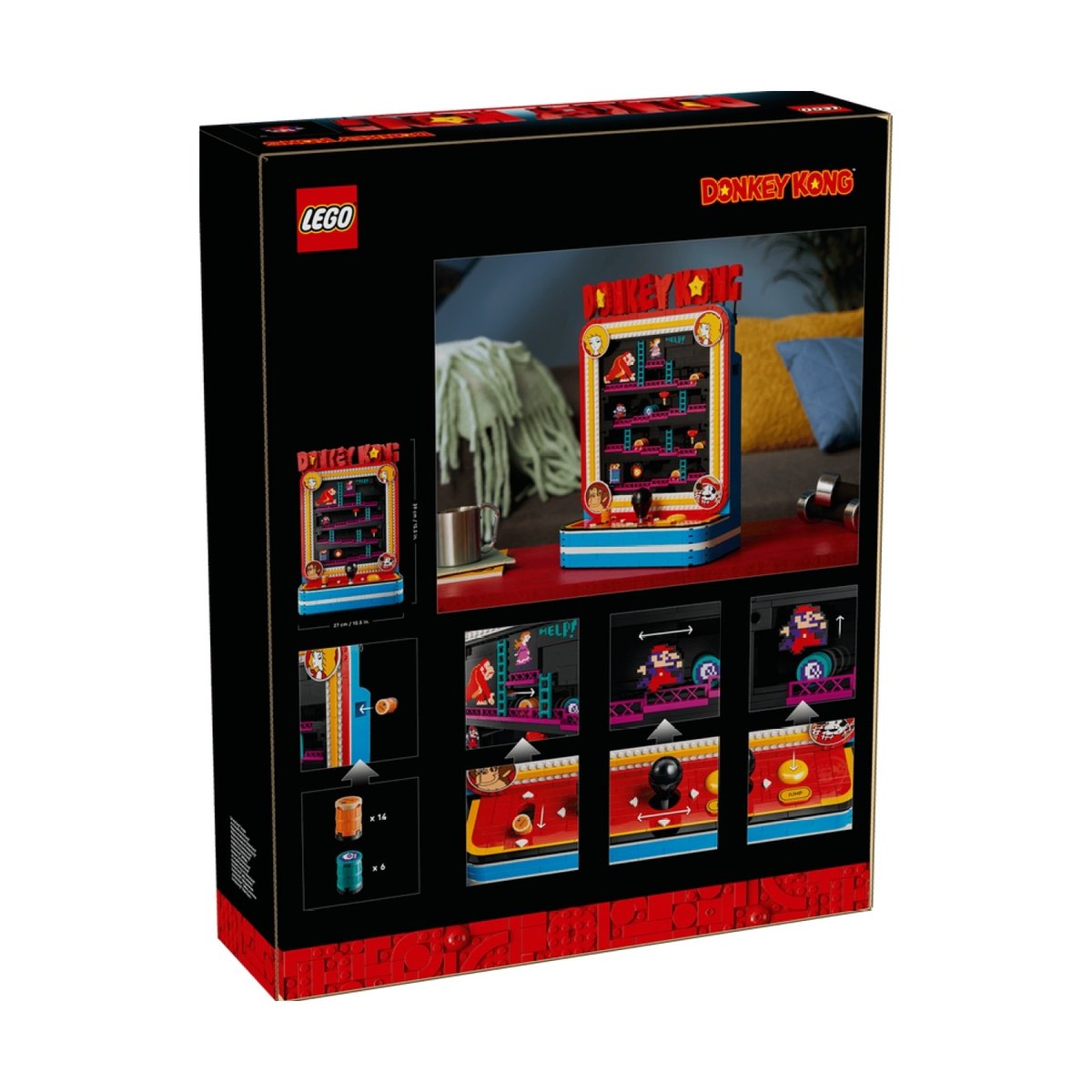 Jeu d'arcade Donkey Kong™ multicolore, LEGO