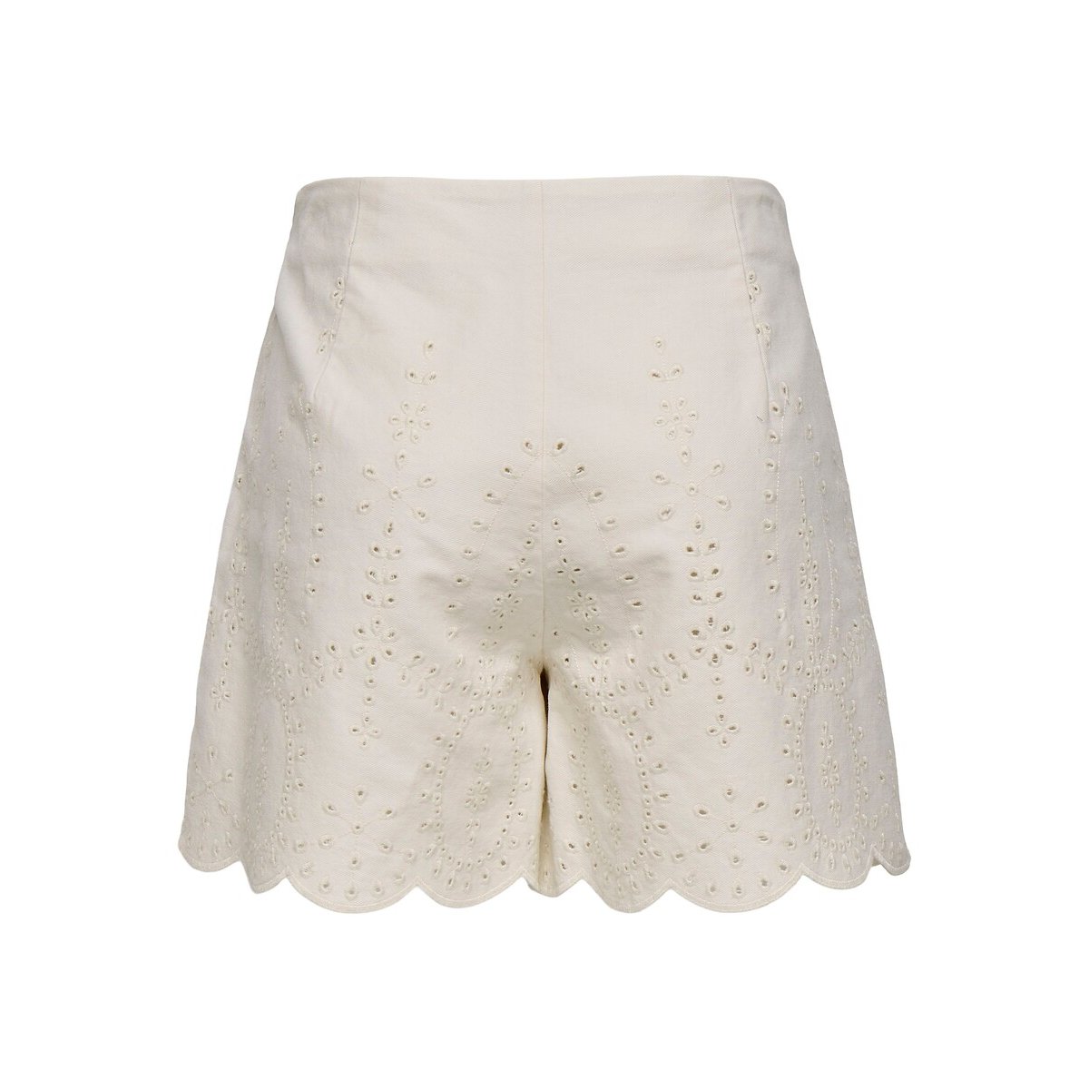Shorts mit Stickereien ecru, ONLY