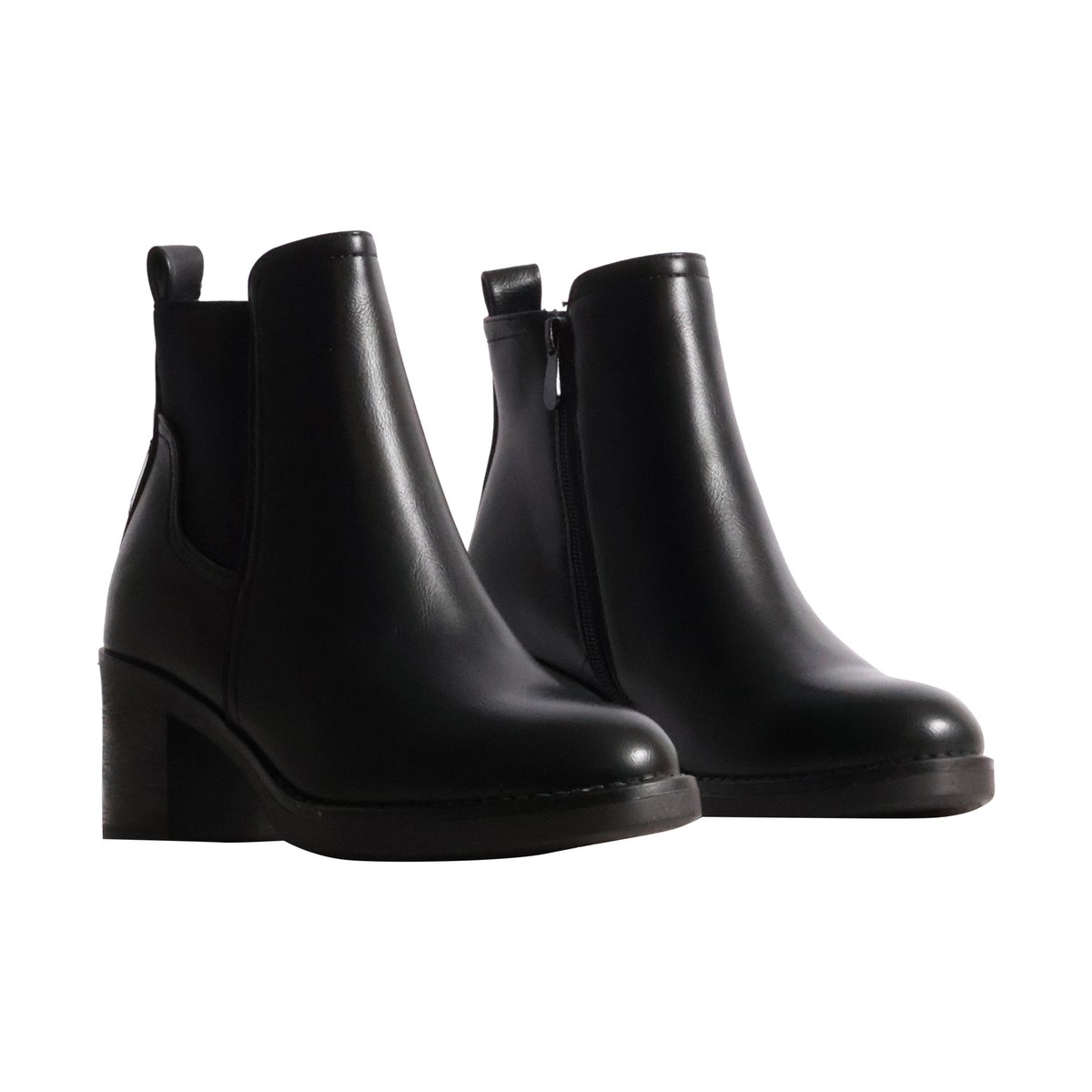 Bottines à Zip noir, THE DIVINE FACTORY