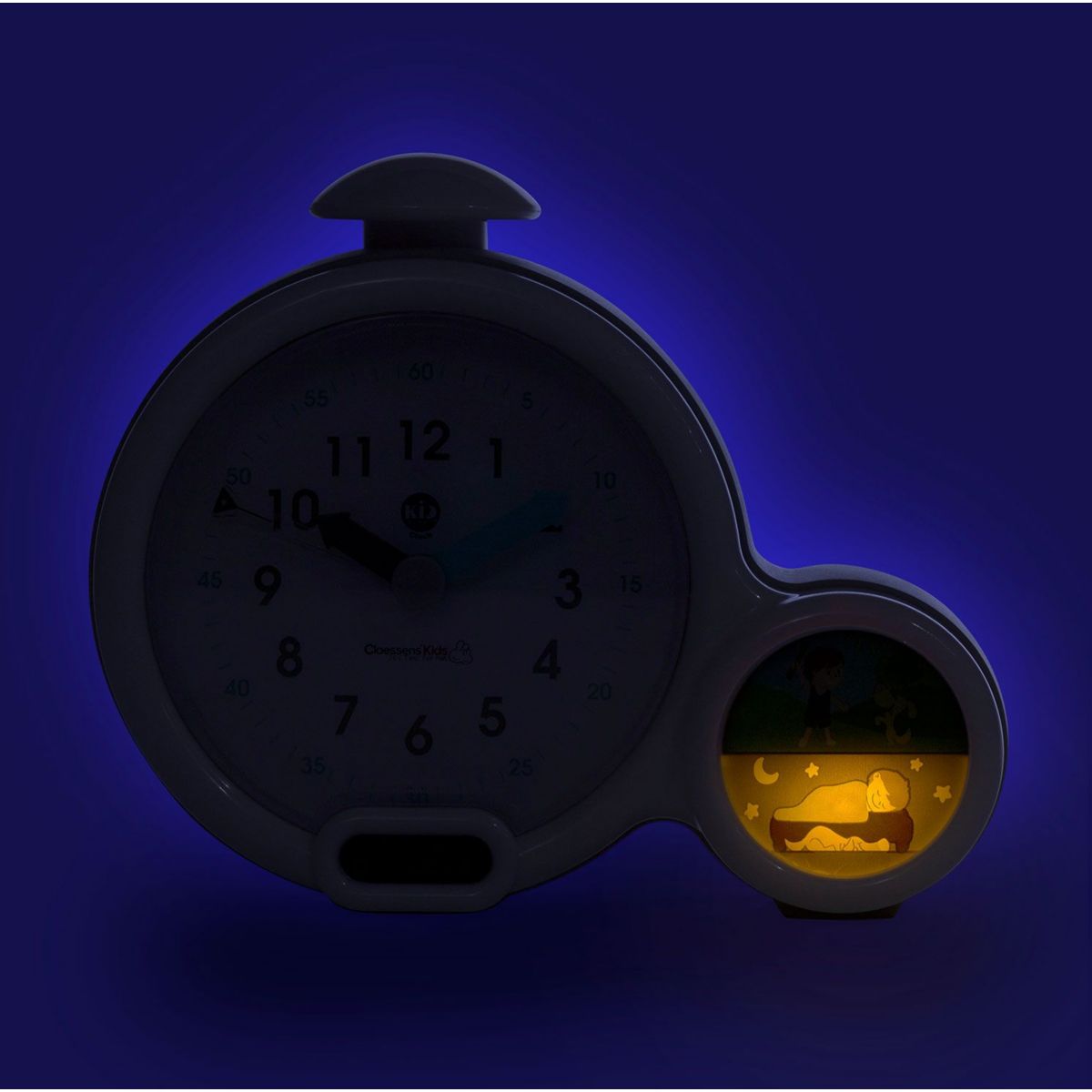 Réveil éducatif Kid'Sleep Clock blanc, rose, PABOBO