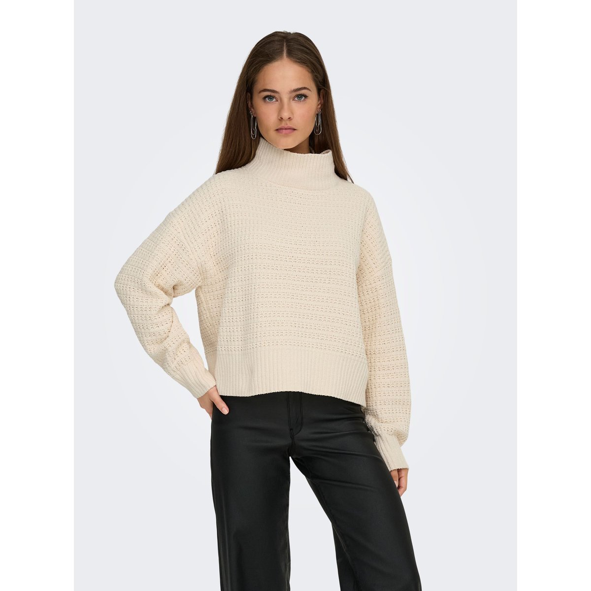 Pull En Maille whitecap gray, ONLY
