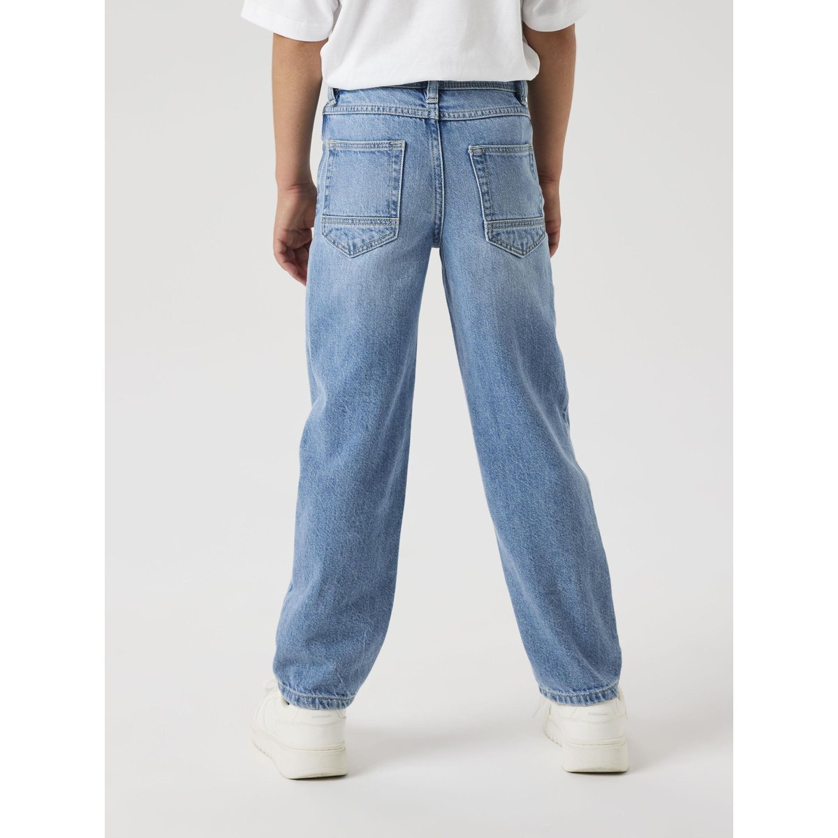 Jean droit light blue denim, NAME IT