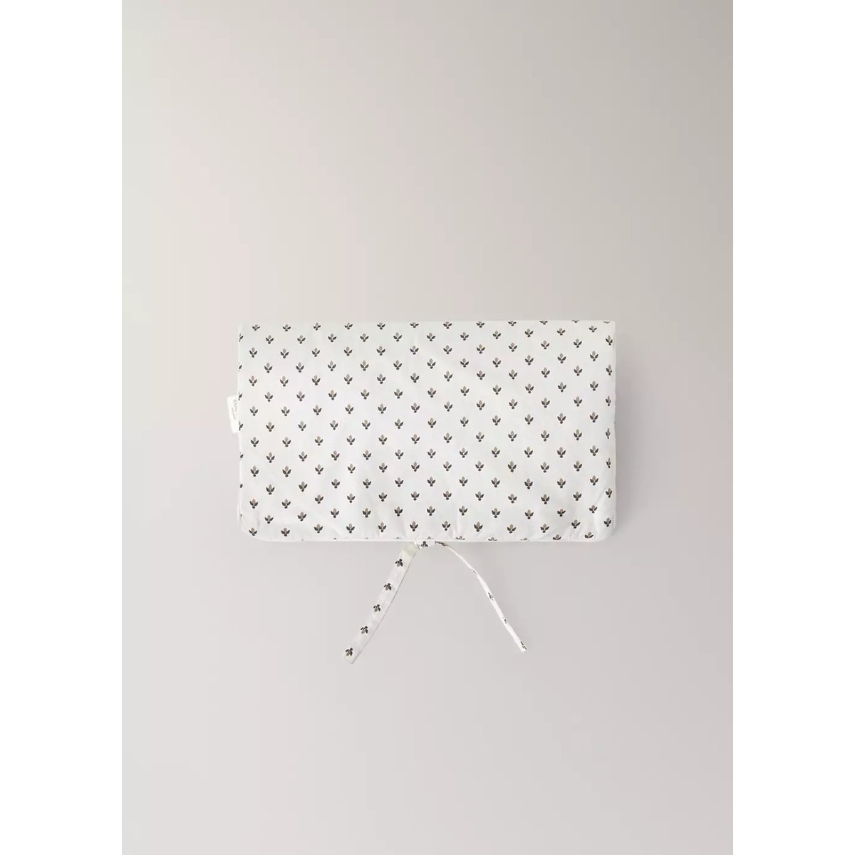 Trousse de toilette 100 % coton imprimée kaki, MANGO HOME